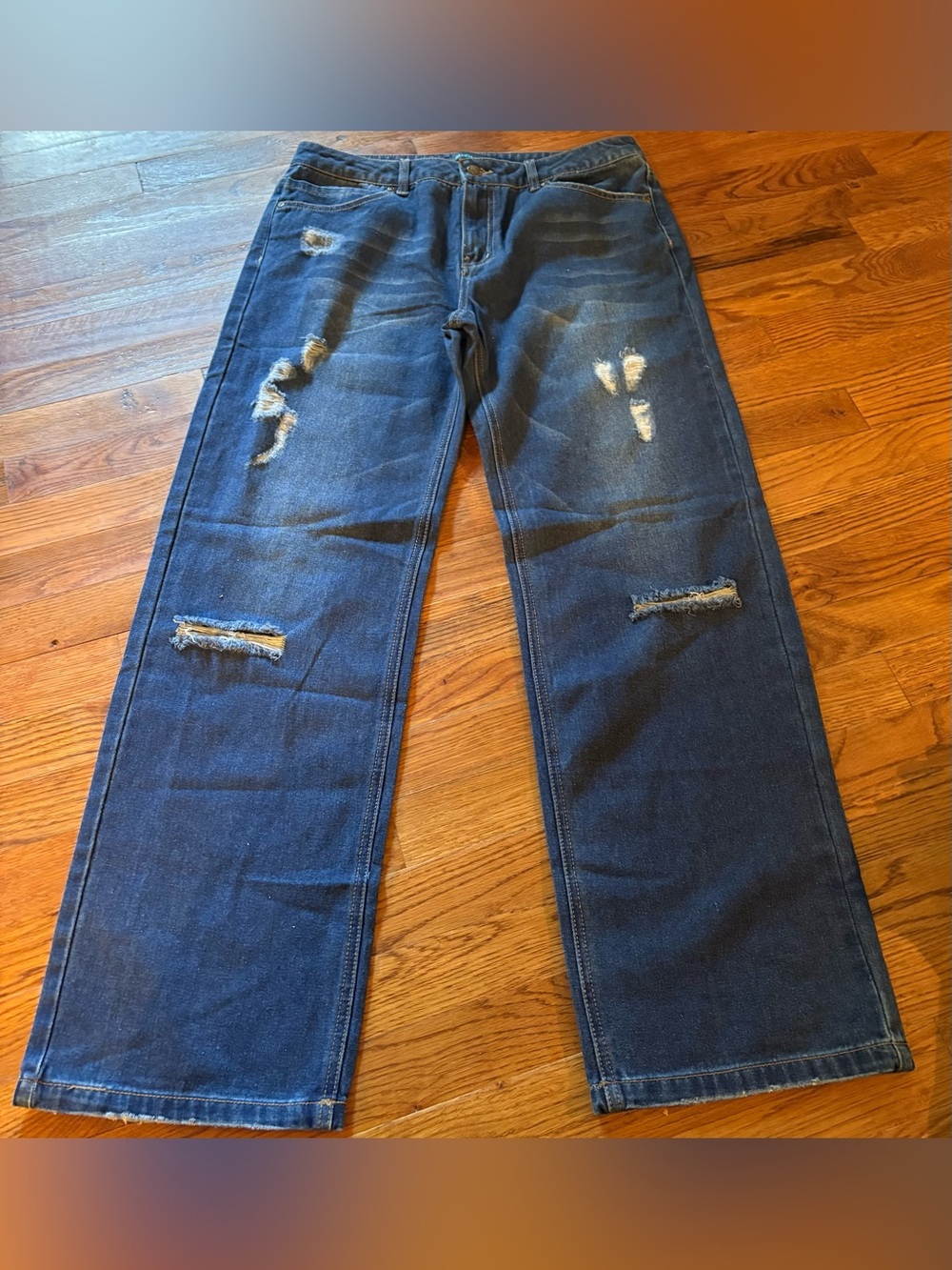 Midiross Women's Ripped Jeans, Size L, NWOT